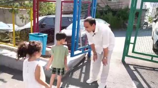 Мэр Еревана Тигран Авинян в отремонтированном детском саду №41 в Шенгавите