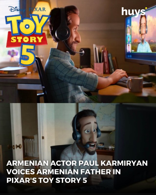 В мультфильме Toy Story 5 появились армянские персонажи и диалог на армянском