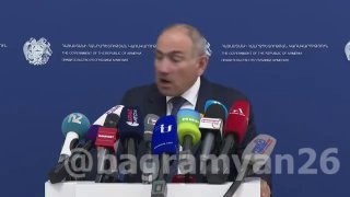 Никол Пашинян выступает с заявлением о национализации «Араратцемента» в Ереване