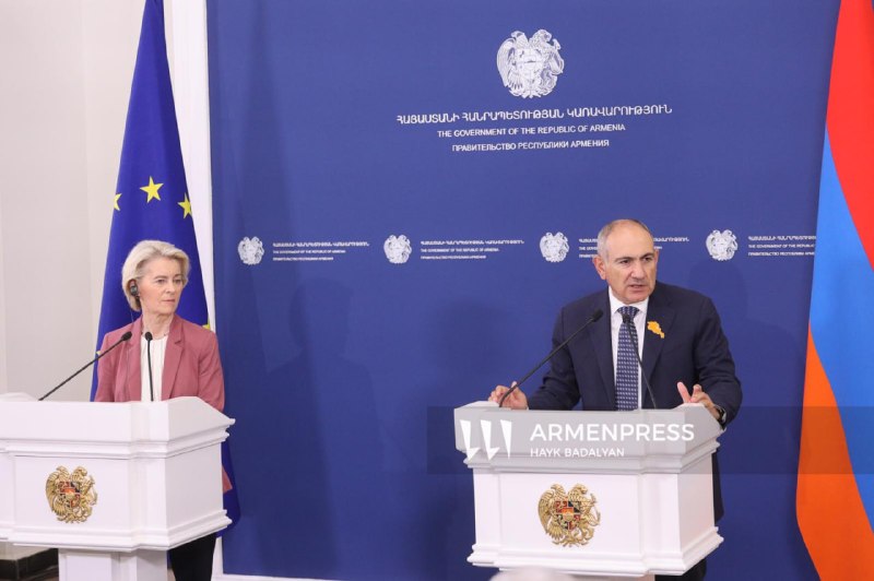 Пашинян: Армения заинтересована в углублении сотрудничества с ЕС в сферах энергетики и высоких технологий