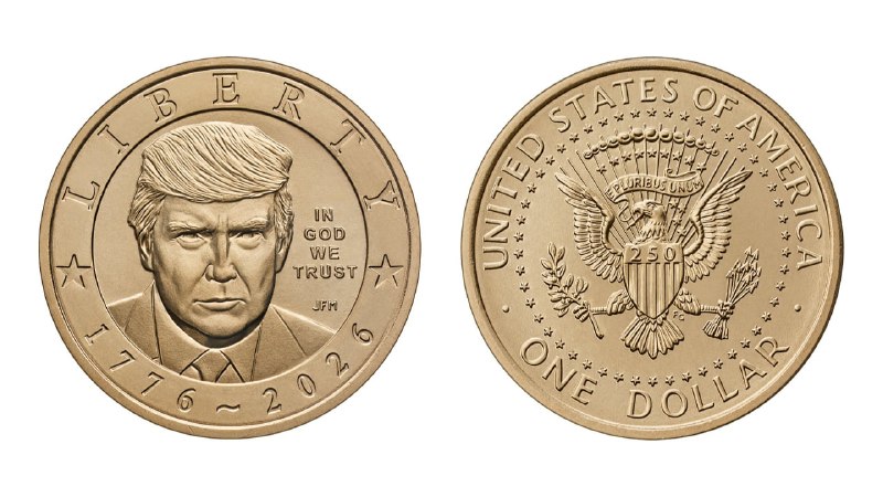 Монетный двор США выпустит золотую монету с Трампом к 250-летию независимости: мнения в Шенгавите
