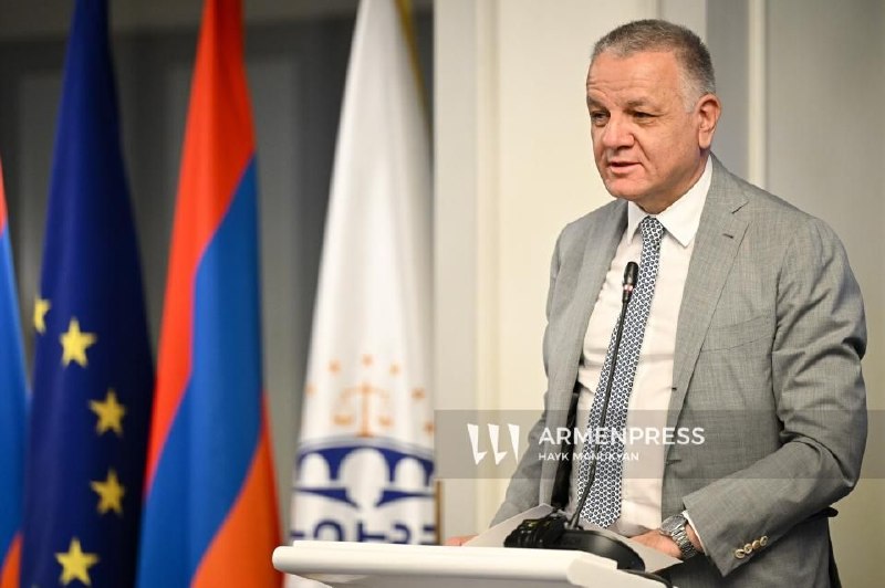 Посол ЕС Василис Марагос отметил прогресс Армении в реформах правосудия на мероприятии в Ереване