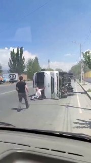 ДТП с автобусом из лагеря «Телак»: пострадавших доставили в больницы Еревана и Аштарака